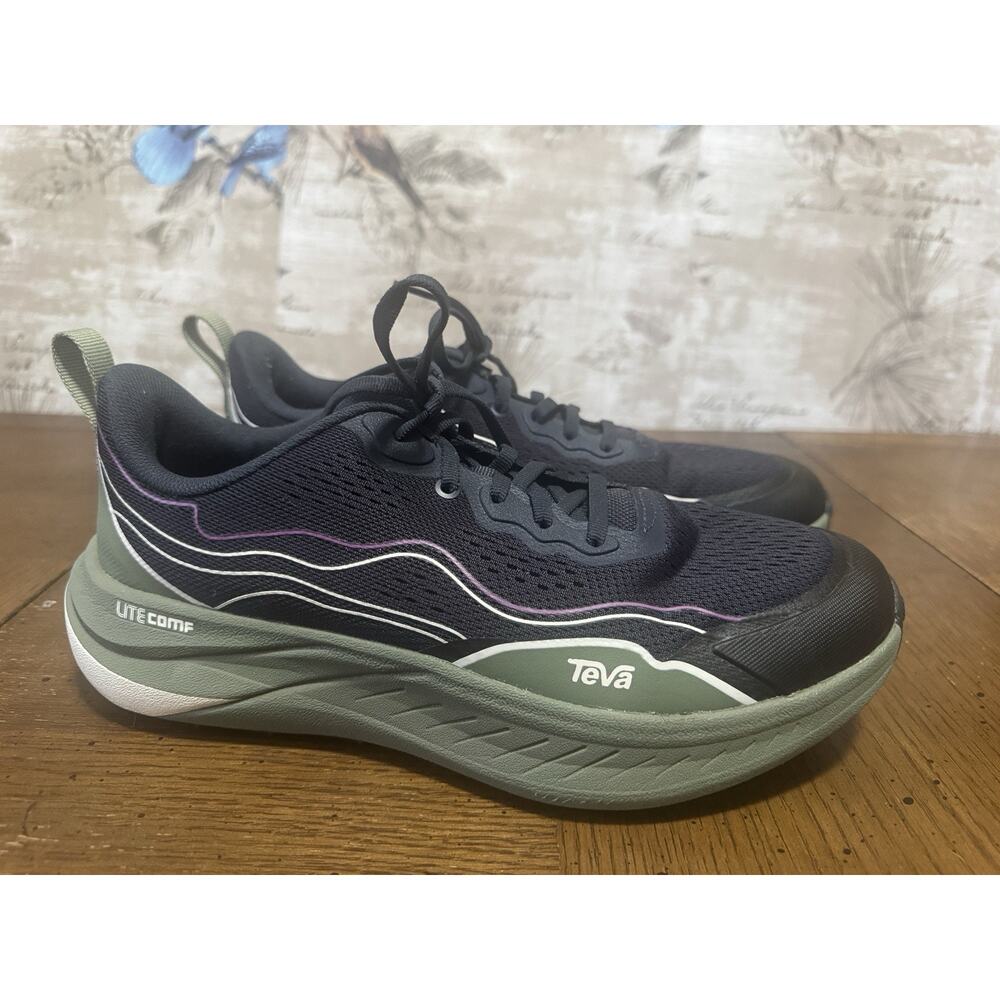 TEVA WOMEN TRAILWINDER LOW TOTAL ECLIPSE /OLIVINE SHOES US 10 / EU 41 /UK 8
